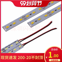 5050 5730 lamp beads 12mm 4mm hard light bar 5V light bar 12V shelf showcase light source 24V white warm 48V