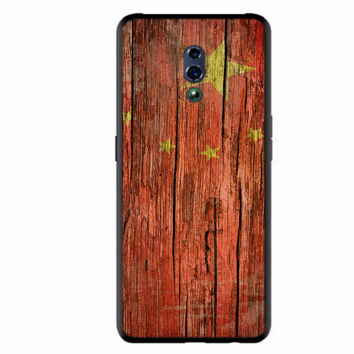 r chinese style oppo reno4pro mobile phone case r17 protective cover r15x five-star red flag f11 soft k7 tide 5