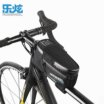 ROSWHEEL lexuan mountain bike bag front beam bag bicycle accessories riding equipment waterproof bicycle pipe bag