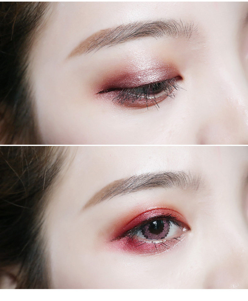 金棕色网红眼影闪粉珠光哑光亮片防水超大盘不晕染湿膏持久初学者