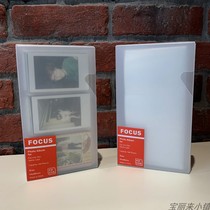 Fuji photo album 3 inch mini Leica SOF Polaroid business card book train ticket mini90 25 11 two