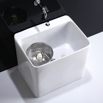 Keze balcony bathroom mop pool double drive mop pool Large household mop basin Floor-to-ceiling mop pool