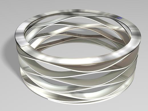 多层波簧 多层波形弹簧 17-7波形弹簧 对顶波簧不锈钢波簧cm-波簧