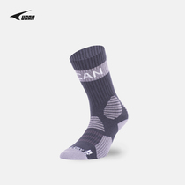 UCAN Sharp Medium Short Cylinder Training Football Socks Non-slip Rubber Grain Bottom Breathable Running Sports Socks