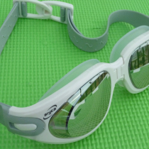 Arrika 38A Electroplated Swimming Goggles Womens Large Frame HD Waterproof Anti-fog Mens UV Swimming Glasses