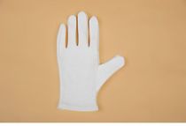 Quality pure cotton white gloves Wen playing kowtow with gloves