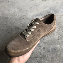 2021 autumn leather trendy shoes comfortable frosted board shoes men Korean soft soles mens shoes Joker sports casual shoes