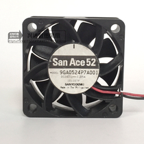 Original Sanyo 9GA0524P7A001 24V 0 05A 5CM 5015 mute cooling fan