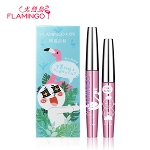 火烈鸟惊艳心动睫毛膏防水纤长卷翘浓密不易晕染加密加长纤维自然