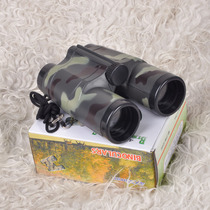 Childrens camouflage binoculars 4x35 military science early education educational exploration toy boy birthday gift