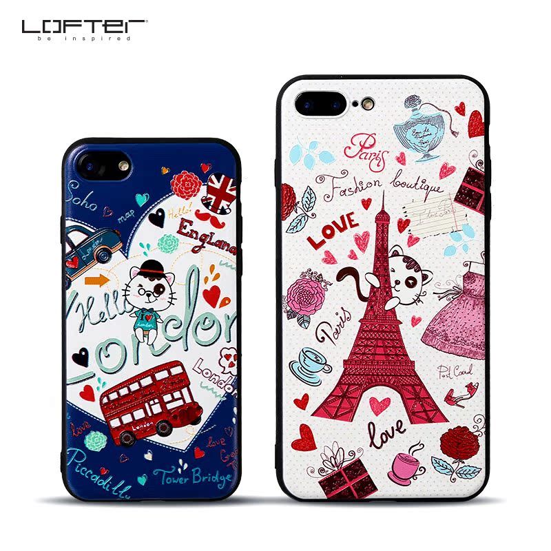 洛夫特 iphone7plus手机壳新款苹果七女款防摔韩国创意卡通可爱潮产品展示图3