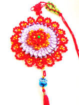 Birthday creative gift full moon 1 year old 3 years old 12 years old handmade birthday beaded money lock accessories disc