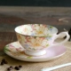 Phong cách châu Âu xương cốc cà phê đặt bình trà buổi chiều trà bộ gốm sứ tiếng anh tách trà đen - Cà phê