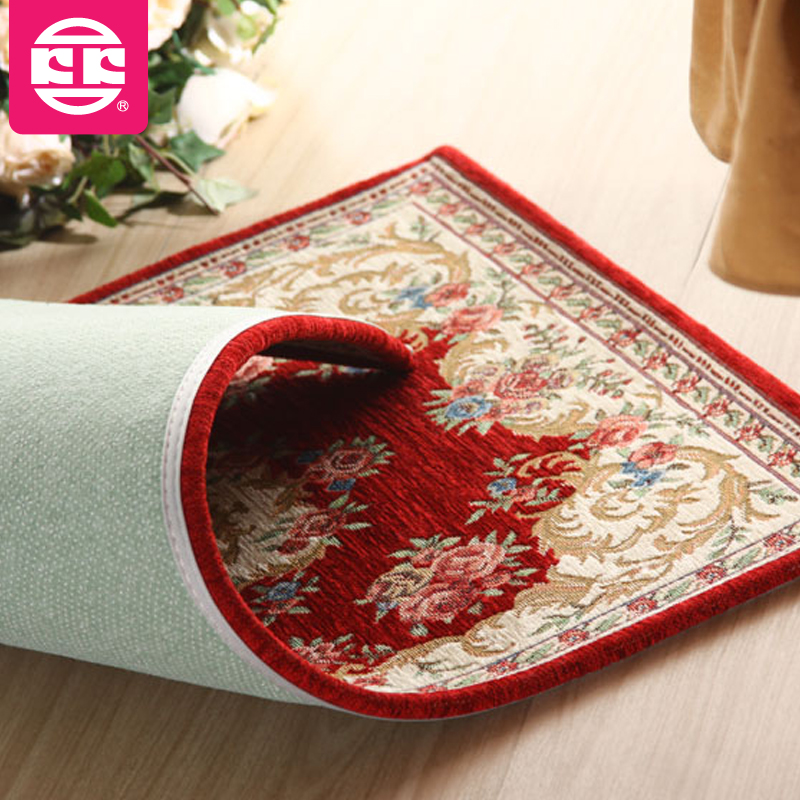 北欧地毯客厅床边毯欧式现代传统提花茶几地毯卧室满铺加厚可机洗产品展示图3