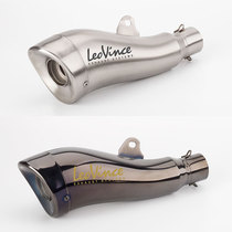 Motorcycle modified LEOVINCE exhaust pipe Stainless steel high temperature dolphin exhaust pipe RC390 CB1000R
