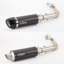 Motorcycle modified exhaust pipe Taiwan Cygnus 4V side winding elbow Cygnus front carbon fiber Scorpio exhaust pipe