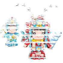 Small Luban Building Blocks Guochao Peking Opera Knife Matan Spelling Inserts Puzzle Toy Opera Drama Male Girl Children Presents