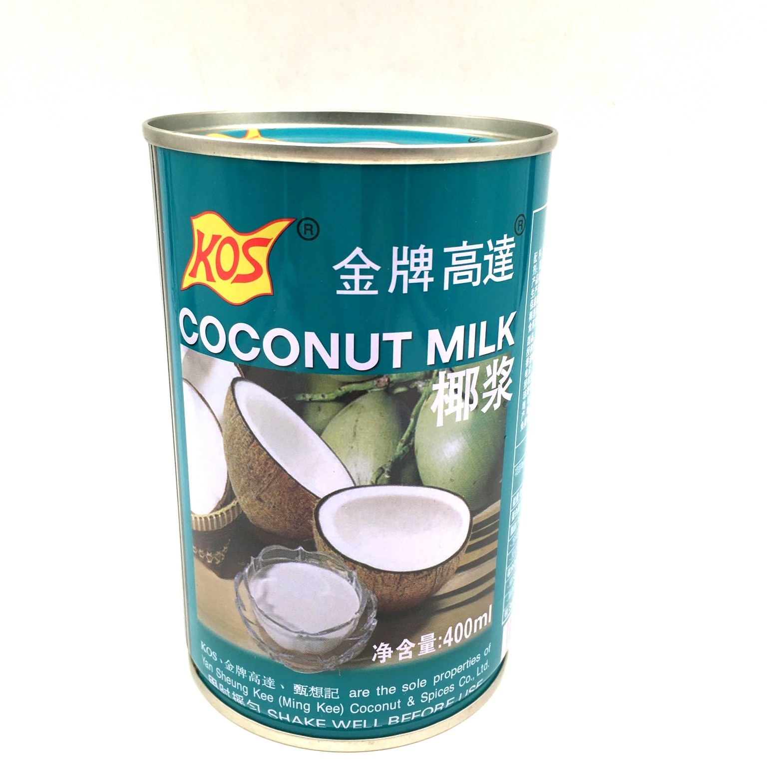 国产甄想记kos金牌高达椰浆400ml 椰汁西米露甜点烘焙原料5罐包邮