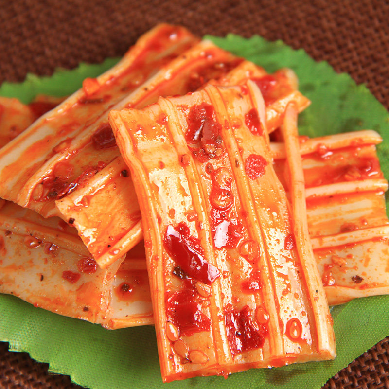 【天猫超市】邬辣妈 素牛百叶90g/包 豆制品 香辣 休闲零食