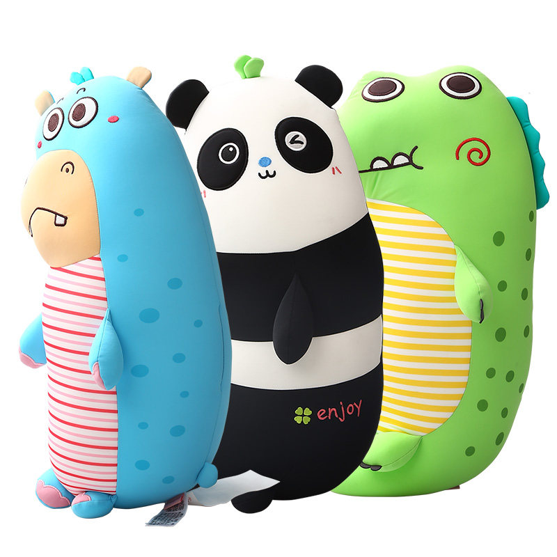 sheepet舒宠软体粒子公仔熊毛绒玩具小猪玩偶睡觉长条抱枕送女友