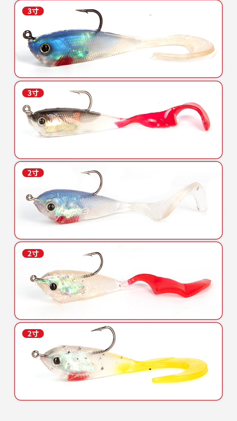 Shallow Diving Minnow Lures Sinking Hard Baits Fresh Water Bass Swimbait Tackle Gear