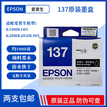 EPSON EPSON T1371 Black 137 Original ink cartridge Ink K100 K105 K200 K205 K305