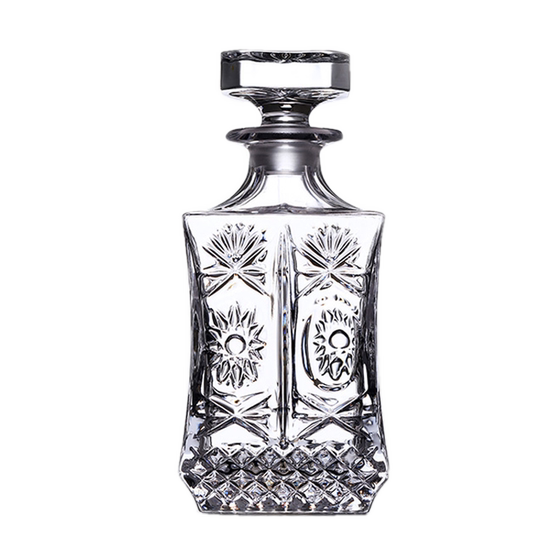 Italian RCR original imported crystal glass whiskey bottle with lid wine bottle wine pot decanter wine utensil
Italian RCR original imported crystal glass whiskey bottle with lid wine bottle wine pot decanter wine utensil