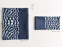 Tea set accessories Tea mat Sesame Cloth Zen style Daily style Table Flag Chinese tea cloth table cloth tea mat cotton linen tea Doug cup cushion