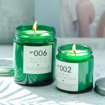 6PM Candle Co Scented candle Creative handmade small firefly green bottle Romantic fragrance to soothe the mind and help sleep