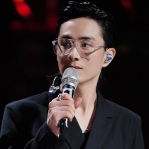 Lee Seung-hyun with the same glasses retro round face anti-blue light myopia Irregular frameless large frame with degree glasses frame female