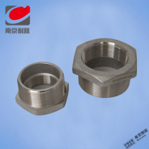 304 stainless steel filling core Stainless steel filling core reducing inner and outer wire reducing joint 2 points 3 points 4 points 6 points 1 inch