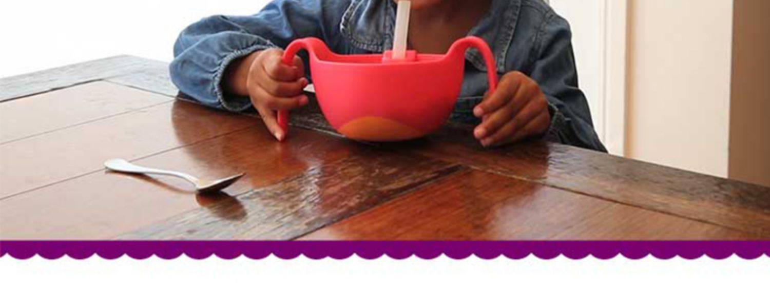 bbox宝宝便携辅食碗三合一吸管碗婴儿吃饭喝汤碗零食碗儿童餐具_爱美