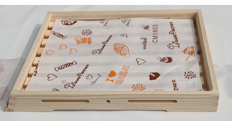 加厚款面包防油纸 餐盘纸 垫盘纸 托盘垫纸 面包防油纸 26*38cm_双氙