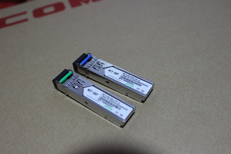 gigabit single mode single fiber bidirectional fiber module transmission 20km, fully compatible with 1550 / 1310sfp