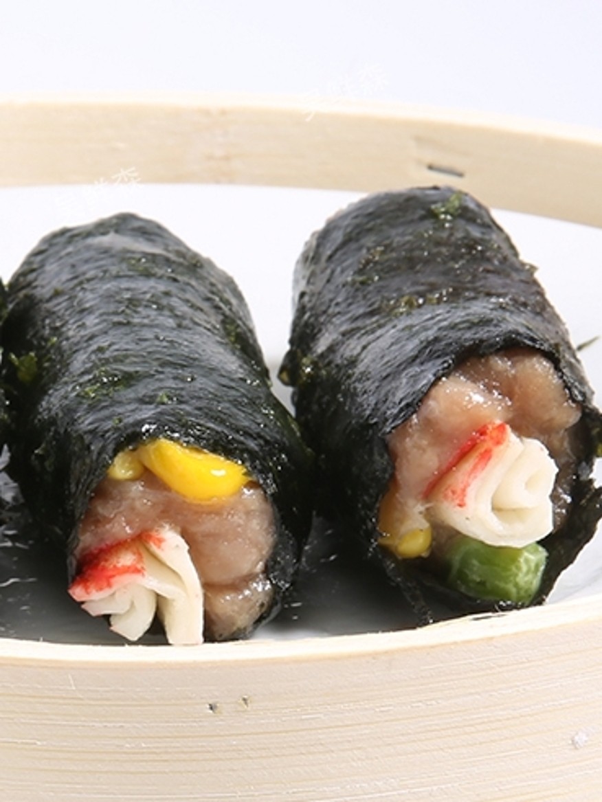 蟹柳紫菜卷港式早点速冻营养早餐-居家皮皮