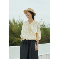 No Good See City Italy Special craftsmanship High dense cotton Round point printed shirts both before and after (listening to the rain)