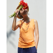 No good seeing the city comfortable and smooth pie cotton vest summer hundred-feng (pleasure)