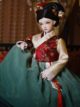 out show limited number of SDBJD dolls Ancient Hanbok Jinghong 3 points big girl sd16 baby clothes