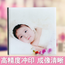 Crystal photo album production baby wedding wedding photo book to do high-end photo studio album growth commemorative photo album customization