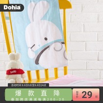 More love spring and summer new products Boo Rabbit series towel Cute cartoon square towel Adorable rabbit two packs