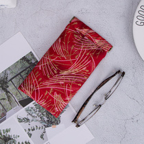 Shrapnel Lip Gold Material Packs Glasses Bag Zero Wallet Handmade Fabric diy containing bag Non-finished product 443 #