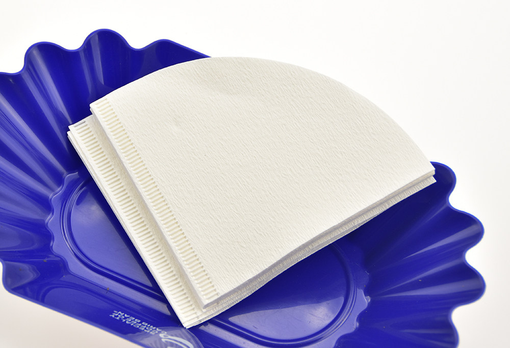 日本产健康漂白无气味 三洋制造麻质圆锥形v60滤纸 1-2人份 100张