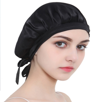 Foreign trade(slightly concealer special clearance) 100%silk nightcap hair care headscarf Baotou cap Pullover Korean version
