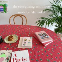 Owners own style fafamarket Korean homemade hipster tablecloth photo artifact Super recommended ~