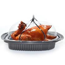 Disposable hand roast duck box takeaway crispy roast chicken packaging box crayfish with lid Roast Goose gift packing box