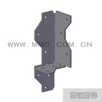 Anti-pull parts light steel structure wind-resistant parts wooden houses wind-resistant parts three-way connecting parts AC-IL Gujie MMC