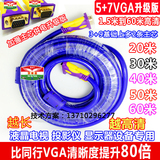 VGA线 电视机接电脑投影仪数据线高清线 3+9