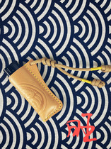 ADD hand-made 2022 Kai Wang Damo praying fire machine set pure leather handmade New Year gift