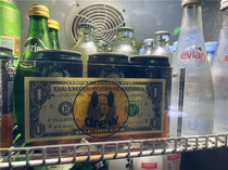 American retro dollars ornaments Zhaoai humanmade ornaments smiley face display Cola display trend ornaments