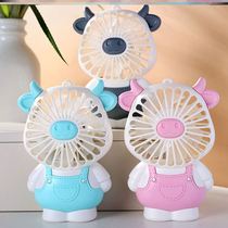 Small fan student cute gift box 202 1 summer home portable desktop car office cooling kitchen